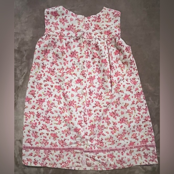 Adorable Floral Kids Dresses - Pink and White - Picture 14 of 16